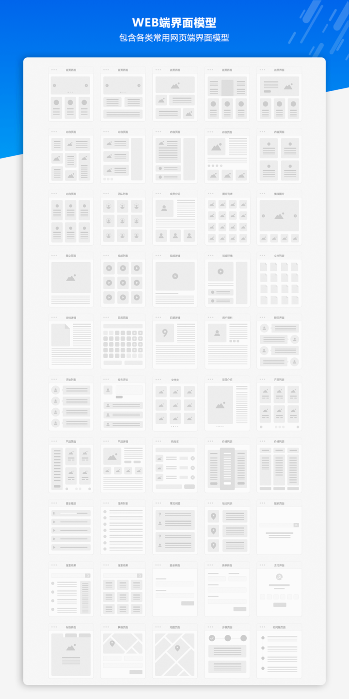 图片[2]-AxureUX交互设计常用素材组件包(界面模型、流程图素材)-产品在线